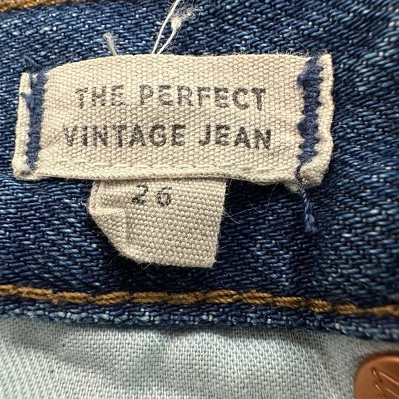 Madewell The Perfect Vintage Jean Distressed Size 26 Inseam 29” - Picture 10 of 10